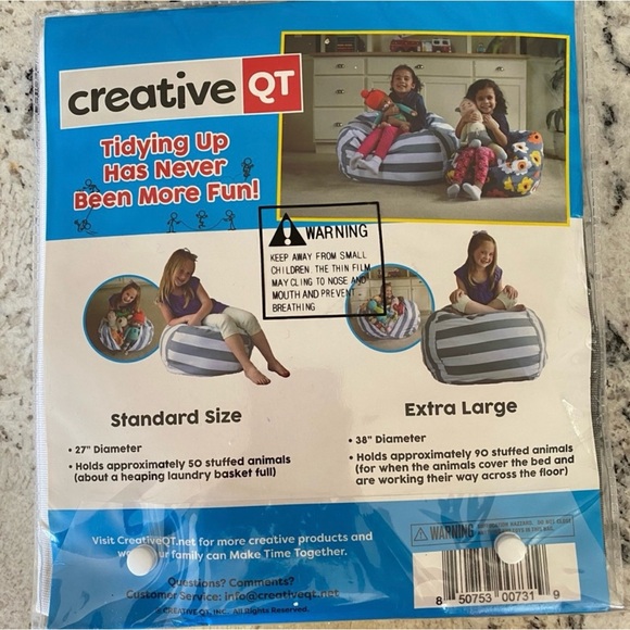 Stuff ‘n Sit Creative QT - Storage Bean Bag - Picture 6 of 6